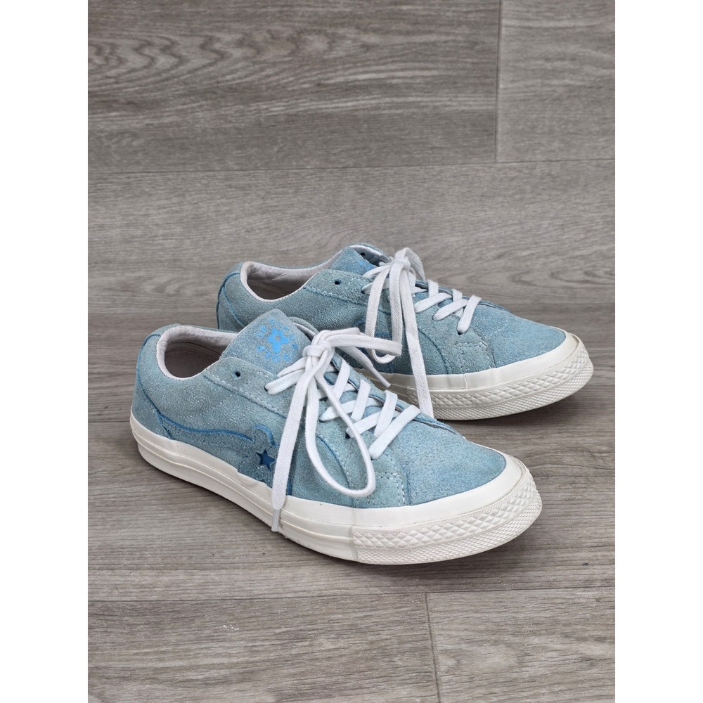 Golf Le Fleur x Converse One Star Ox Men's Size 4/ 6 W Bachelor Button/Blue Jay